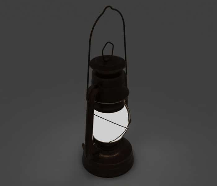 Old Lantern 3D Model Free Download