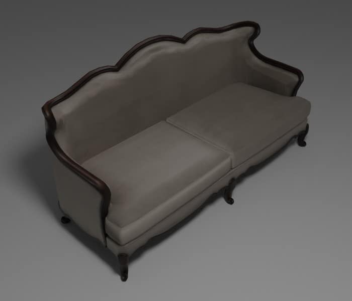 Sofa/Couch 3D Model Free Download