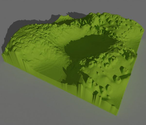 Terrain 3D Model Free Download