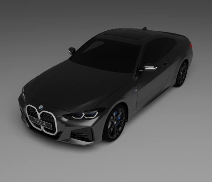 BMW Car 3D Model Free Download